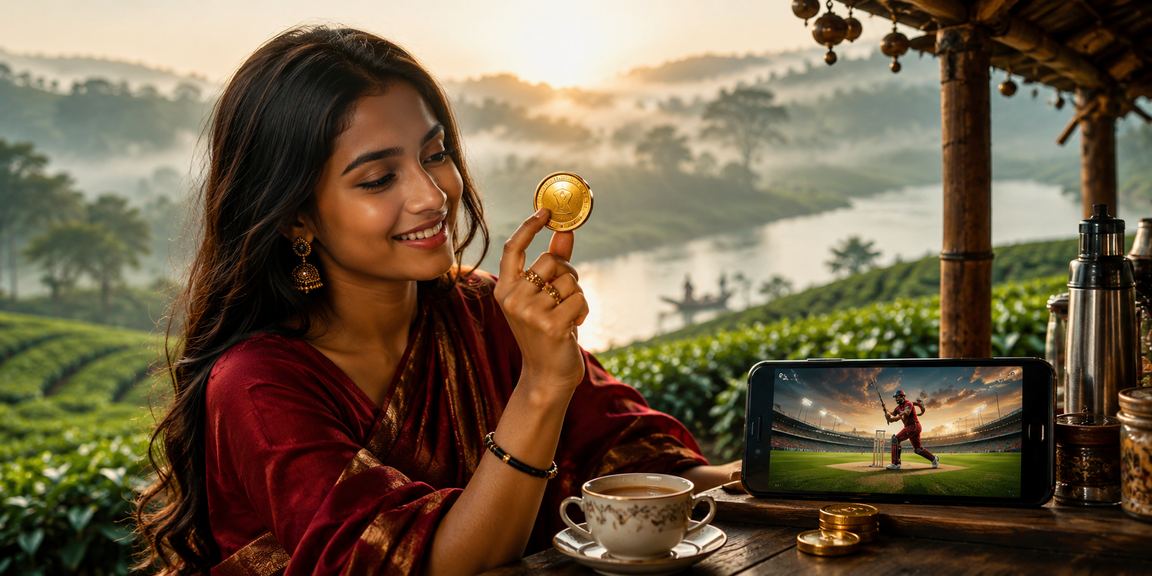 ময়মনসিংহের চা বাগানে ক্রিকেট বেটিং উপভোগ